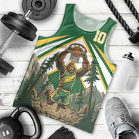 Custom Bigfoot Dunk and Mountain Forests Men Tank Top