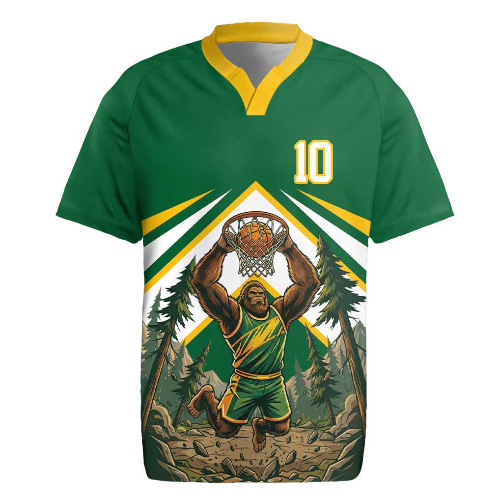Custom Bigfoot Dunk and Mountain Forests Rugby Jersey