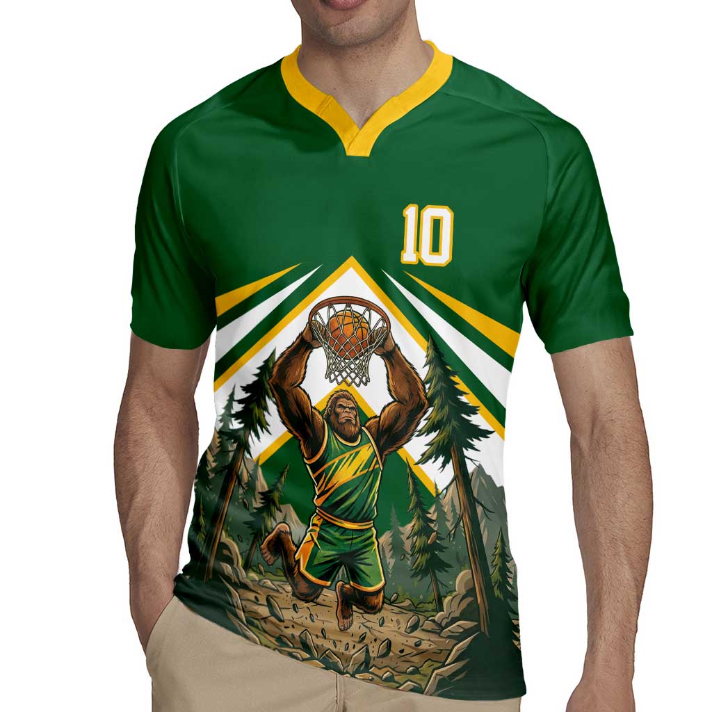 Custom Bigfoot Dunk and Mountain Forests Rugby Jersey