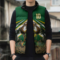 Custom Bigfoot Dunk and Mountain Forests Sleeveless Puffer Jacket