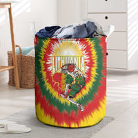 Lithuania-Skeleton Power Dunk Laundry Basket Tie Dye Style