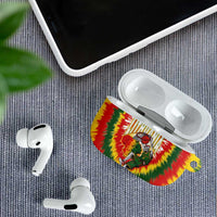 Lithuania-Skeleton Power Dunk AirPods Case Tie Dye Style
