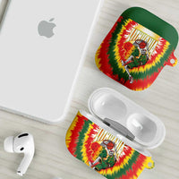 Lithuania-Skeleton Power Dunk AirPods Case Tie Dye Style