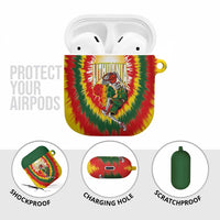 Lithuania-Skeleton Power Dunk AirPods Case Tie Dye Style