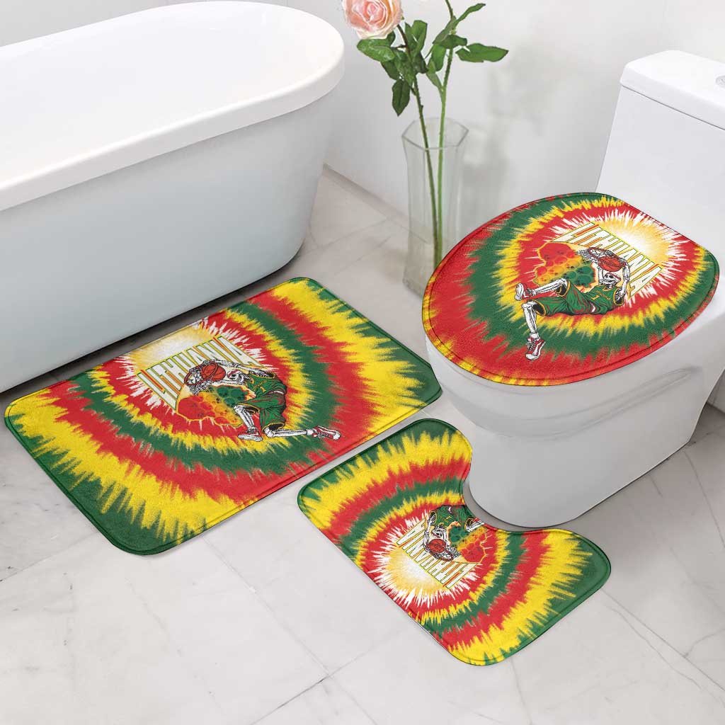 Lithuania-Skeleton Power Dunk Bathroom Set Tie Dye Style