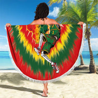 Lithuania-Skeleton Power Dunk Beach Blanket Tie Dye Style