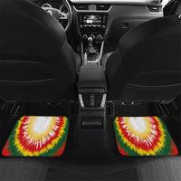 Custom Lithuania-Skeleton Power Dunk Car Mats Tie Dye Style