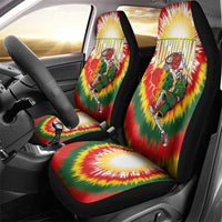Lithuania-Skeleton Power Dunk Car Seat Cover Tie Dye Style