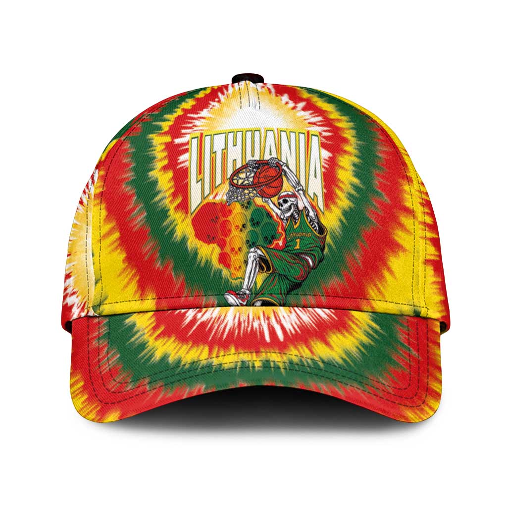 Lithuania-Skeleton Power Dunk Classic Cap Tie Dye Style