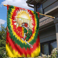 Lithuania-Skeleton Power Dunk Garden Flag Tie Dye Style