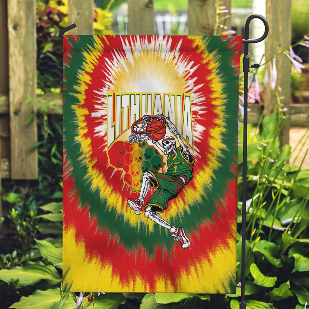Lithuania-Skeleton Power Dunk Garden Flag Tie Dye Style