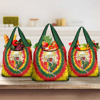 Lithuania-Skeleton Power Dunk Grocery Bag Tie Dye Style