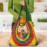 Lithuania-Skeleton Power Dunk Grocery Bag Tie Dye Style