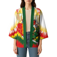 Custom Lithuania-Skeleton Power Dunk Kimono Tie Dye Style