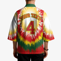 Custom Lithuania-Skeleton Power Dunk Kimono Tie Dye Style
