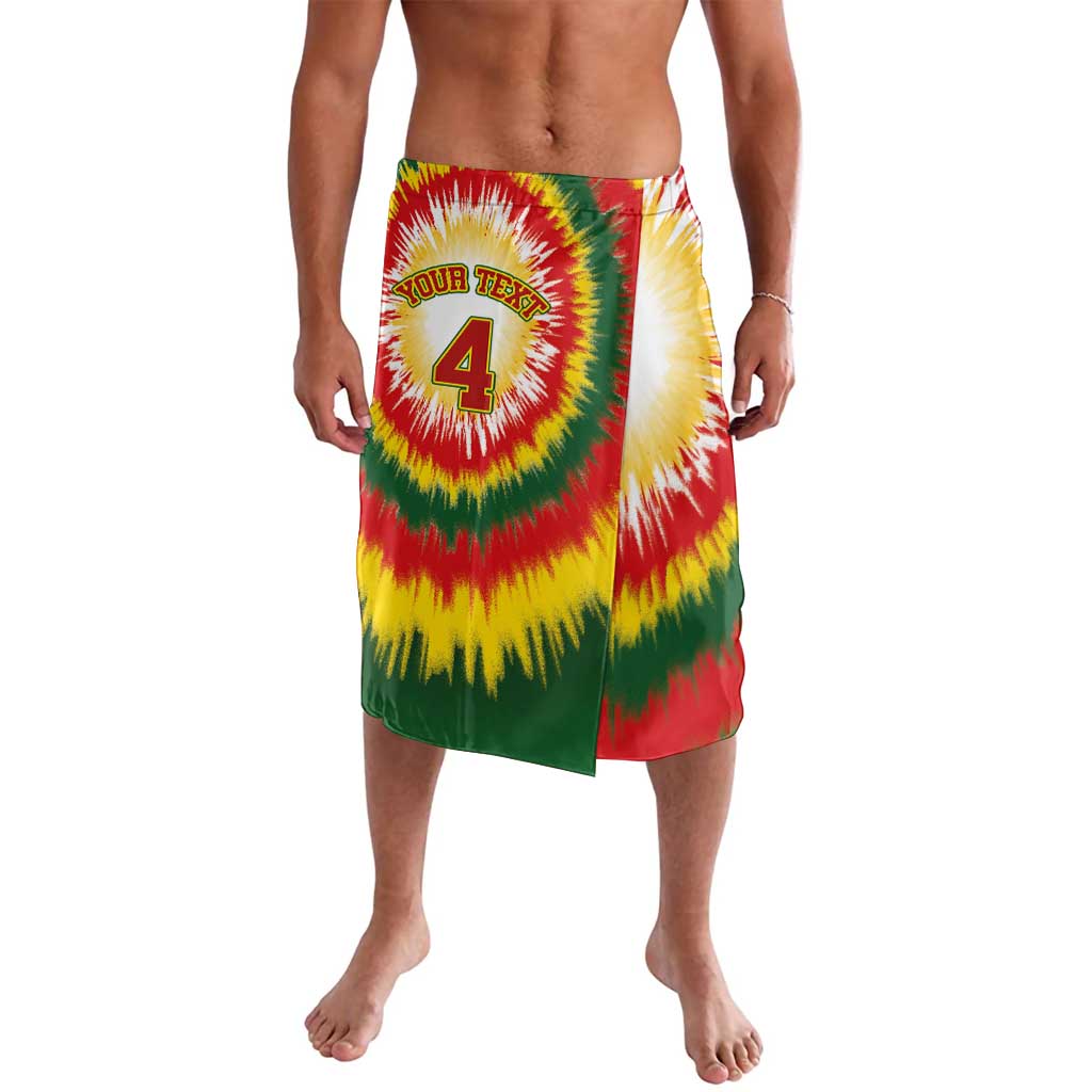 Custom Lithuania-Skeleton Power Dunk Lavalava Tie Dye Style
