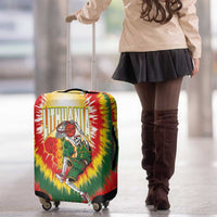 Lithuania-Skeleton Power Dunk Luggage Cover Tie Dye Style