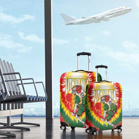 Lithuania-Skeleton Power Dunk Luggage Cover Tie Dye Style