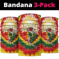 Lithuania-Skeleton Power Dunk Neck Gaiter Tie Dye Style