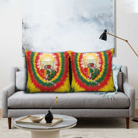 Lithuania-Skeleton Power Dunk Pillow Cover Tie Dye Style