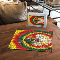 Lithuania-Skeleton Power Dunk Puzzle Tie Dye Style