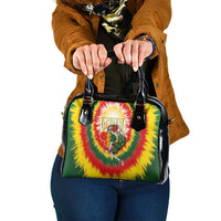 Lithuania-Skeleton Power Dunk Shoulder Handbag Tie Dye Style