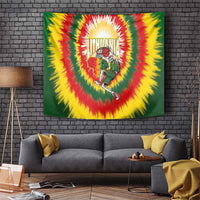 Lithuania-Skeleton Power Dunk Tapestry Tie Dye Style