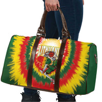 Lithuania-Skeleton Power Dunk Travel Bag Tie Dye Style