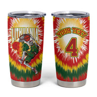 Custom Lithuania-Skeleton Power Dunk Tumbler Cup Tie Dye Style