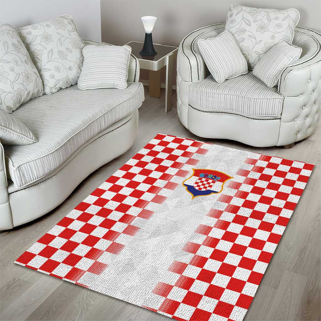 Croatia Football Area Rug Vatreni Glory 2026