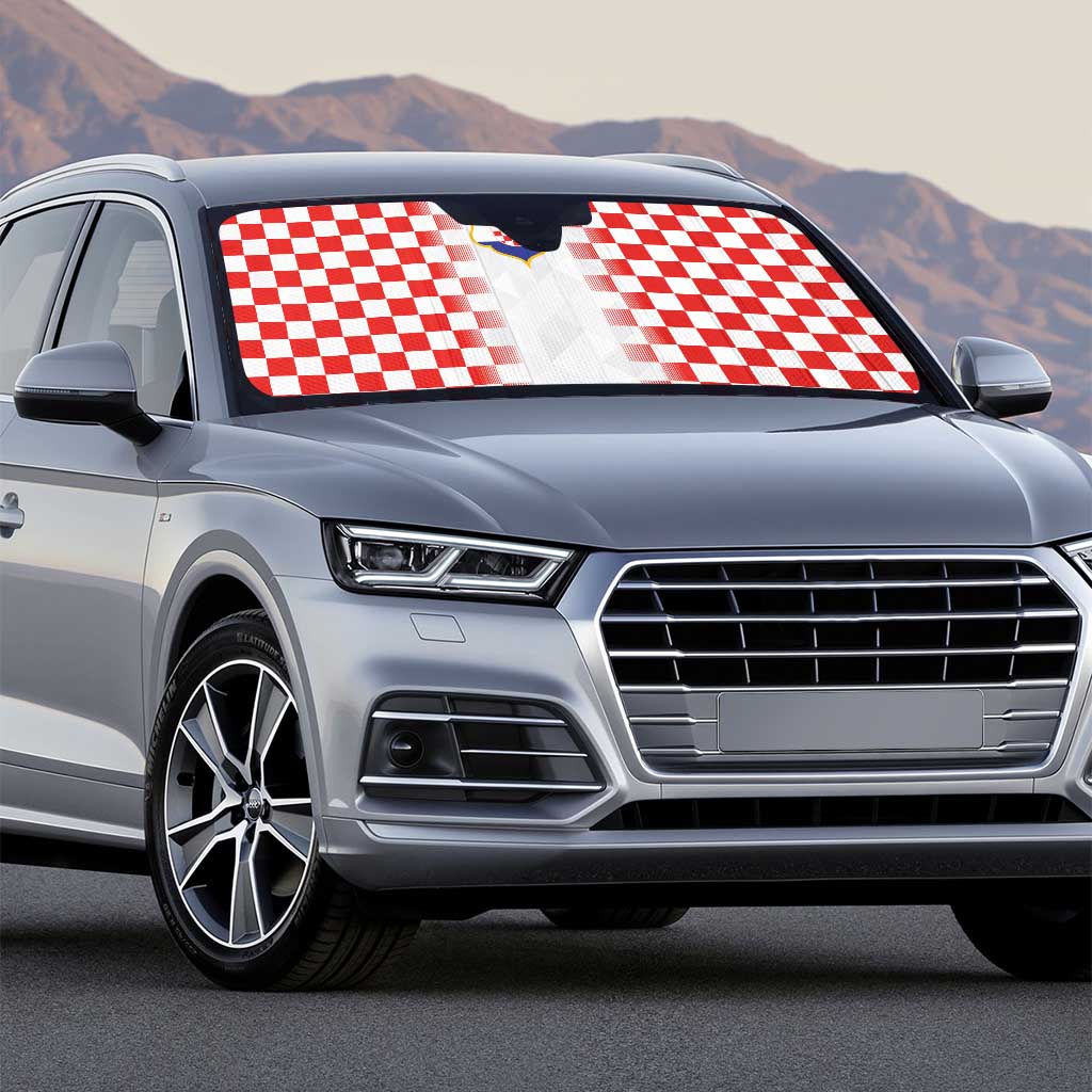 Croatia Football Auto Sun Shade Vatreni Glory 2026