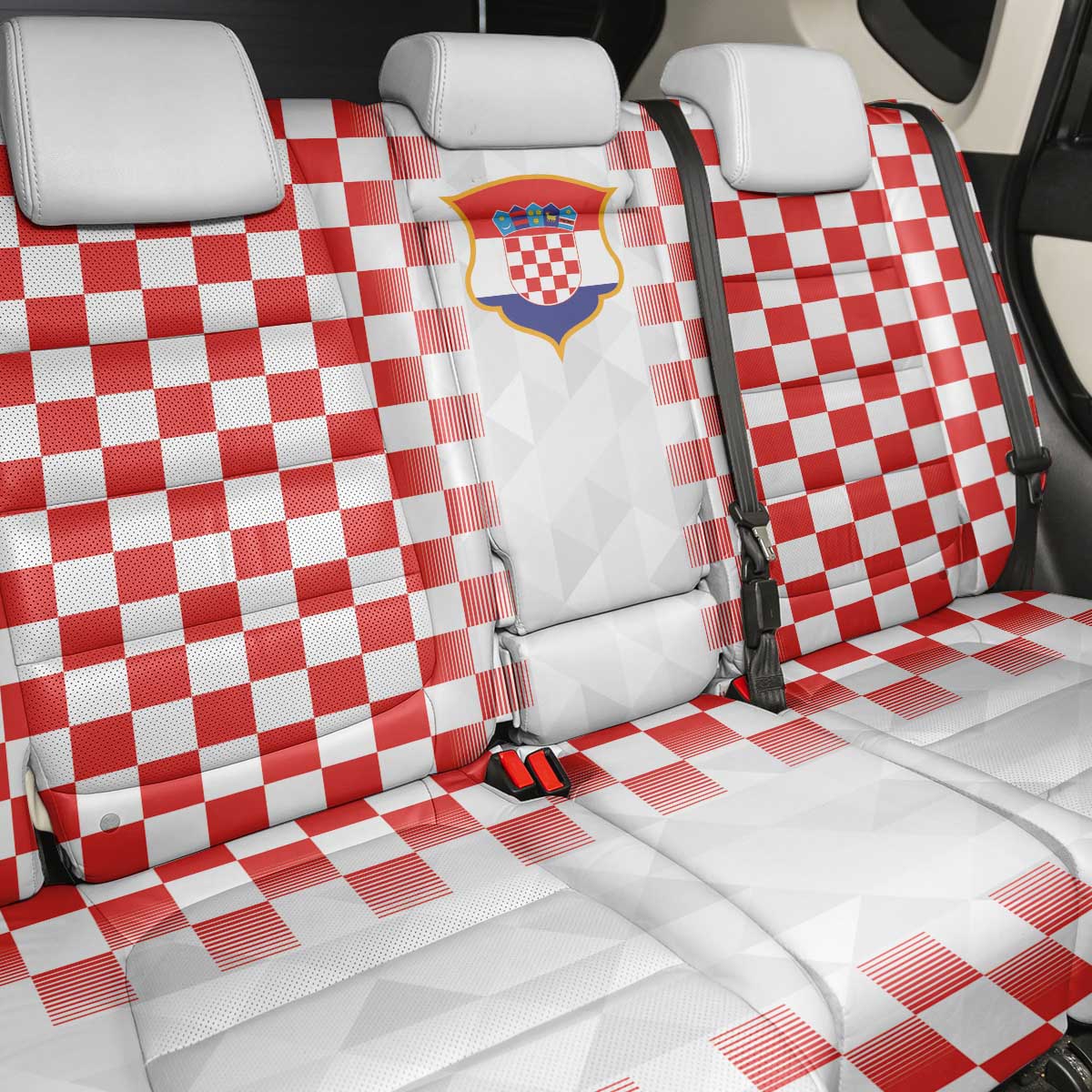 Croatia Football Back Car Seat Cover Vatreni Glory 2026