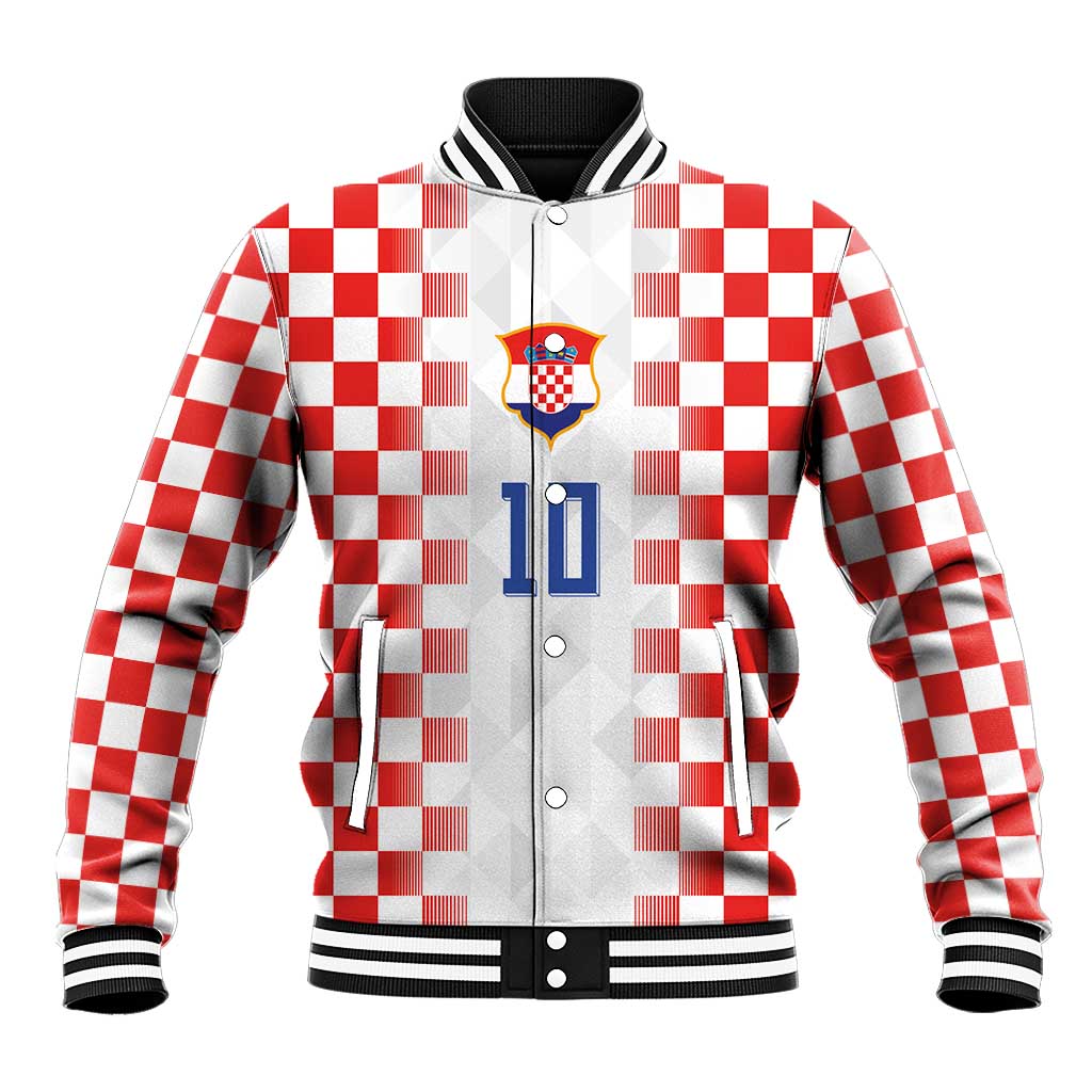 Custom Croatia Football Baseball Jacket Vatreni Glory 2026