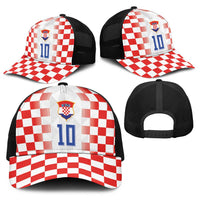 Custom Croatia Football Baseball Net Cap Vatreni Glory 2026