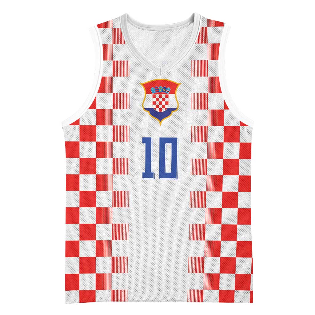 Custom Croatia Football Basketball Jersey Vatreni Glory 2026