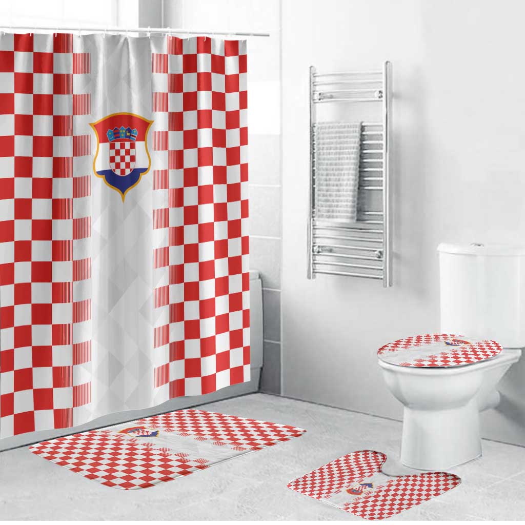 Croatia Football Bathroom Set Vatreni Glory 2026