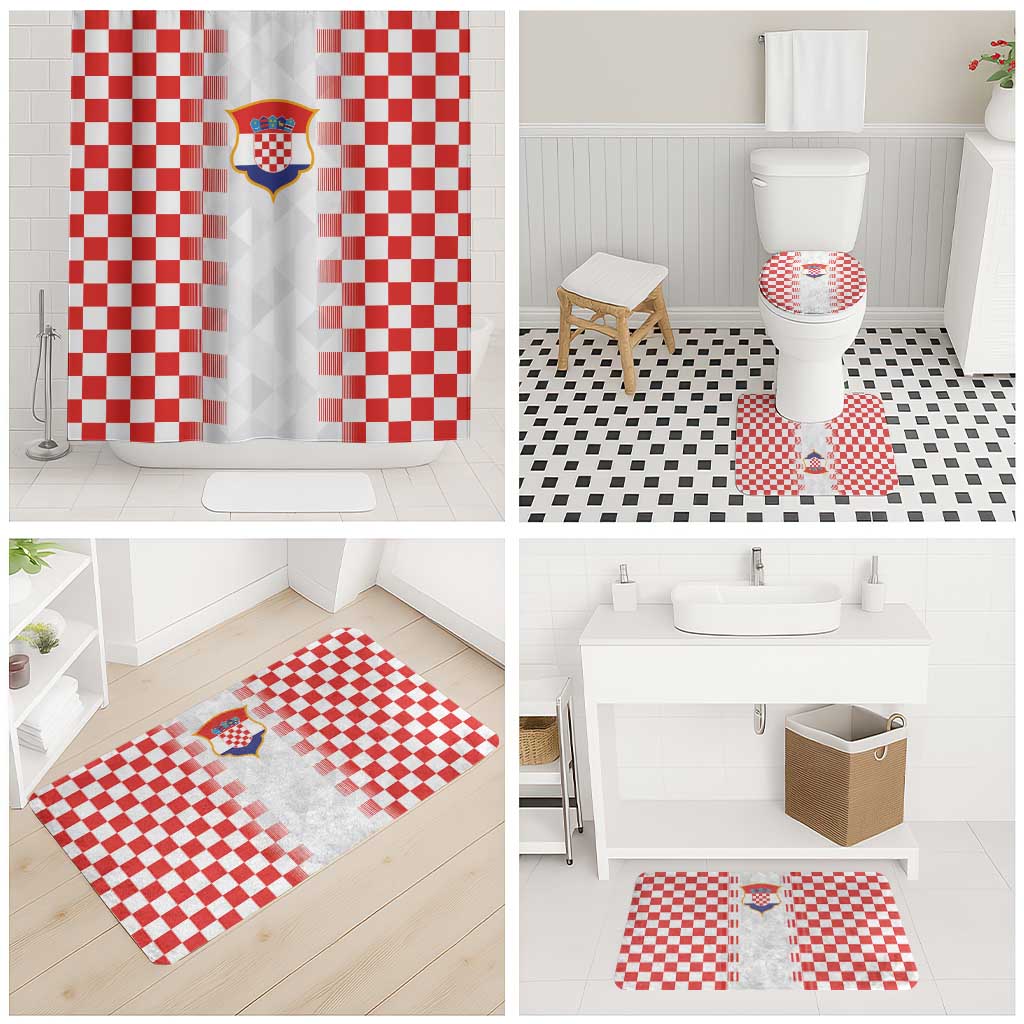 Croatia Football Bathroom Set Vatreni Glory 2026