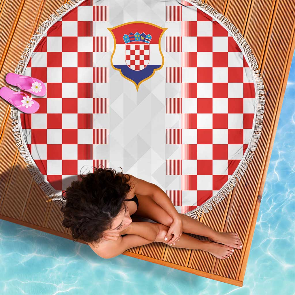 Croatia Football Beach Blanket Vatreni Glory 2026