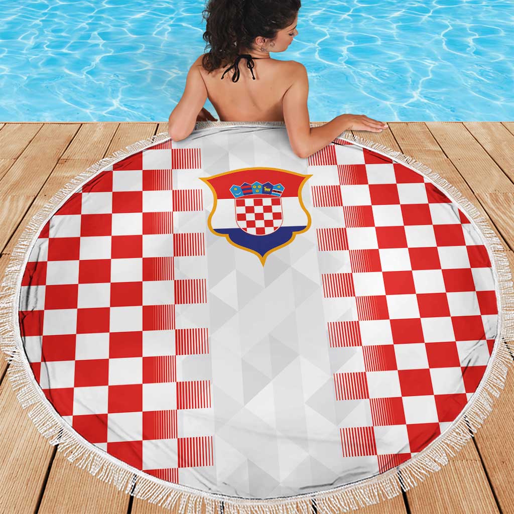 Croatia Football Beach Blanket Vatreni Glory 2026