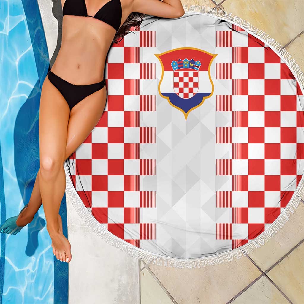 Croatia Football Beach Blanket Vatreni Glory 2026