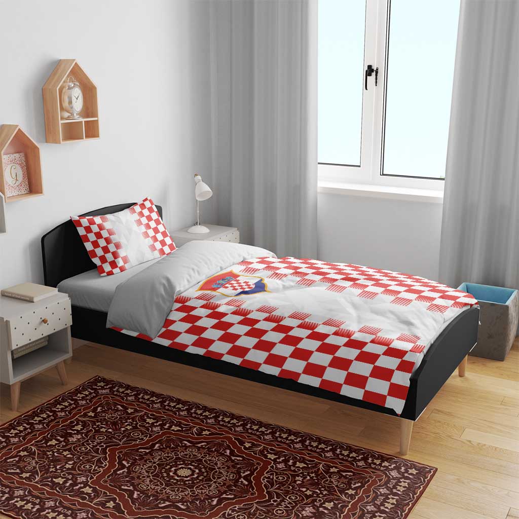 Croatia Football Bedding Set Vatreni Glory 2026