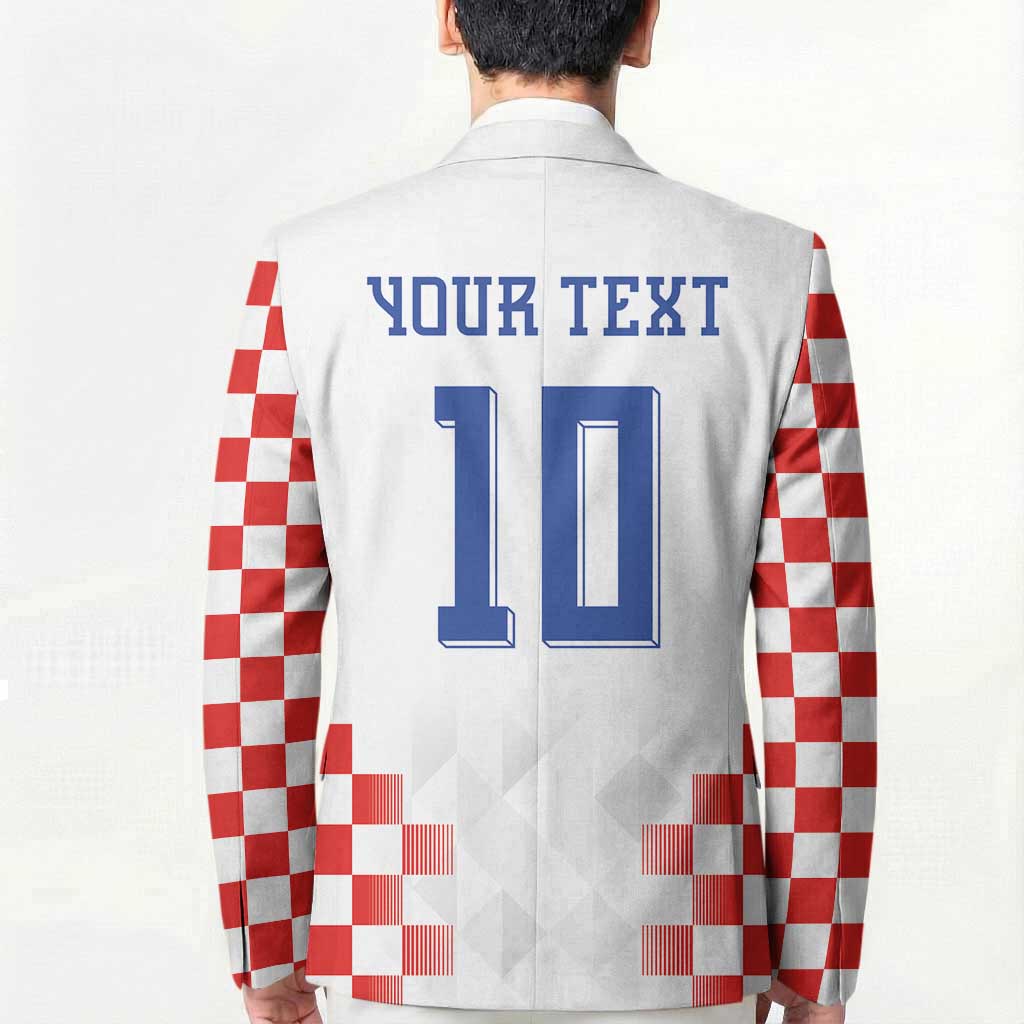 Custom Croatia Football Blazer Vatreni Glory 2026