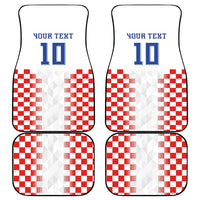Custom Croatia Football Car Mats Vatreni Glory 2026
