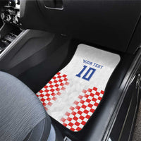 Custom Croatia Football Car Mats Vatreni Glory 2026