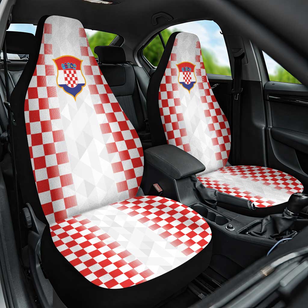 Croatia Football Car Seat Cover Vatreni Glory 2026