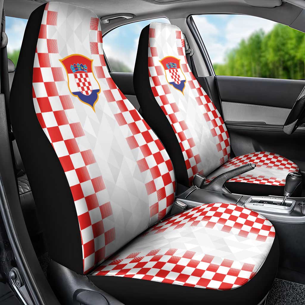 Croatia Football Car Seat Cover Vatreni Glory 2026