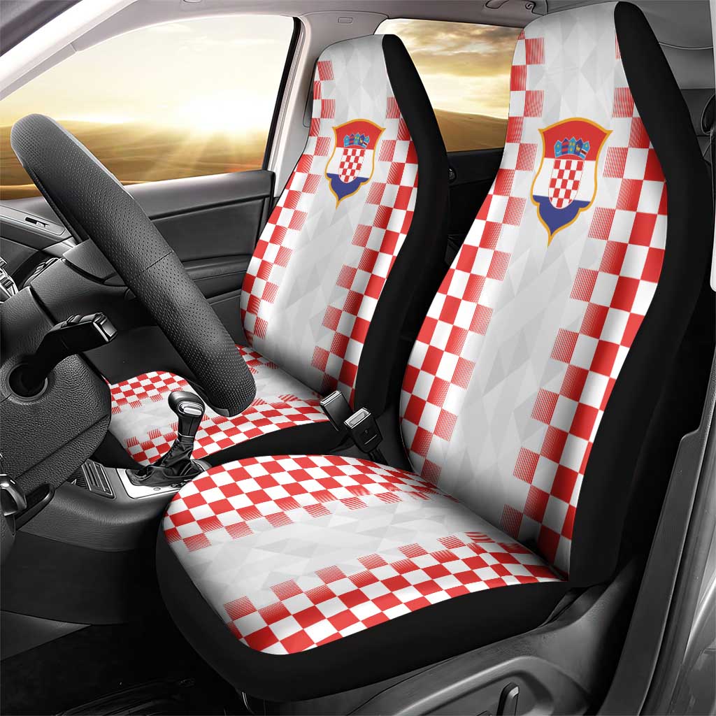 Croatia Football Car Seat Cover Vatreni Glory 2026