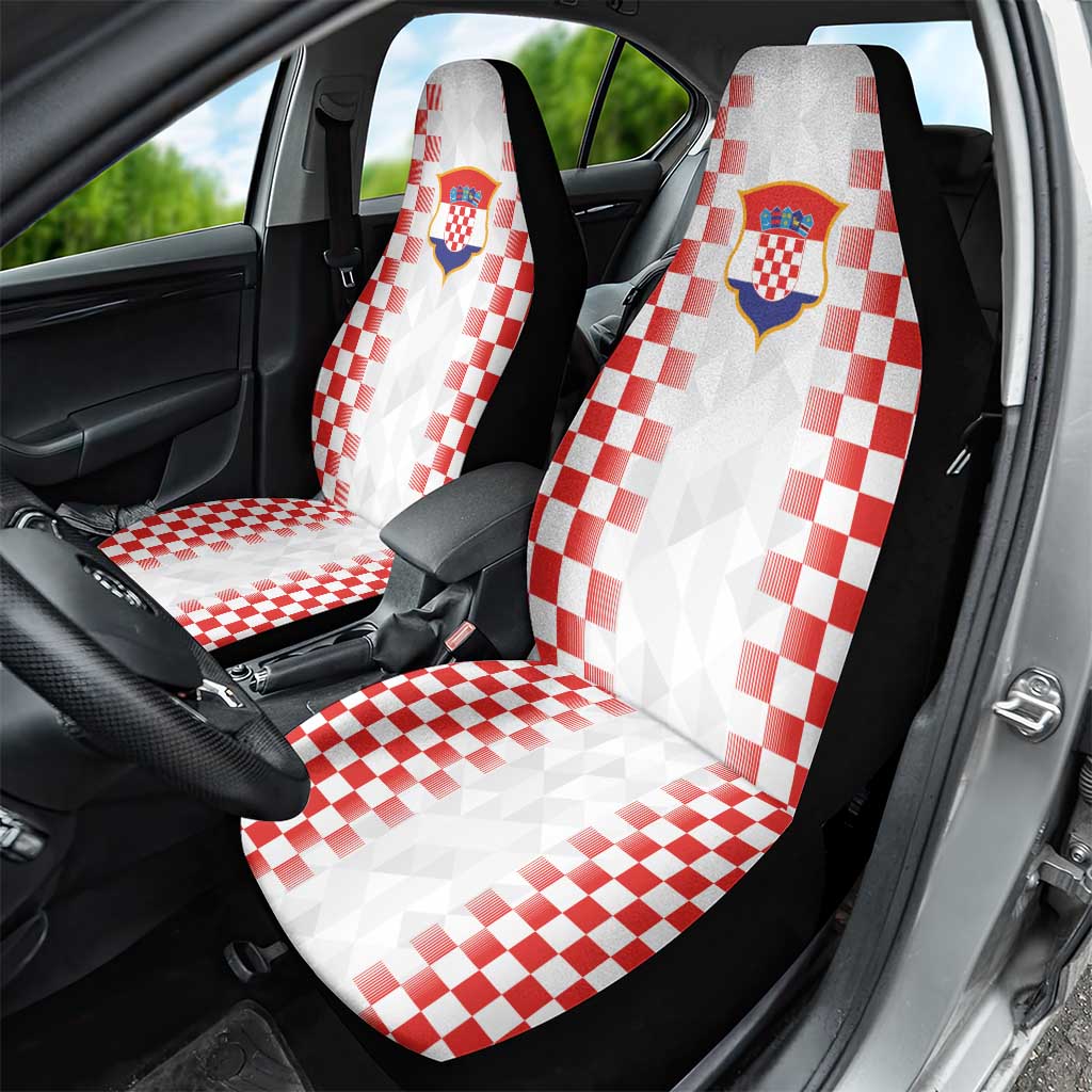 Croatia Football Car Seat Cover Vatreni Glory 2026
