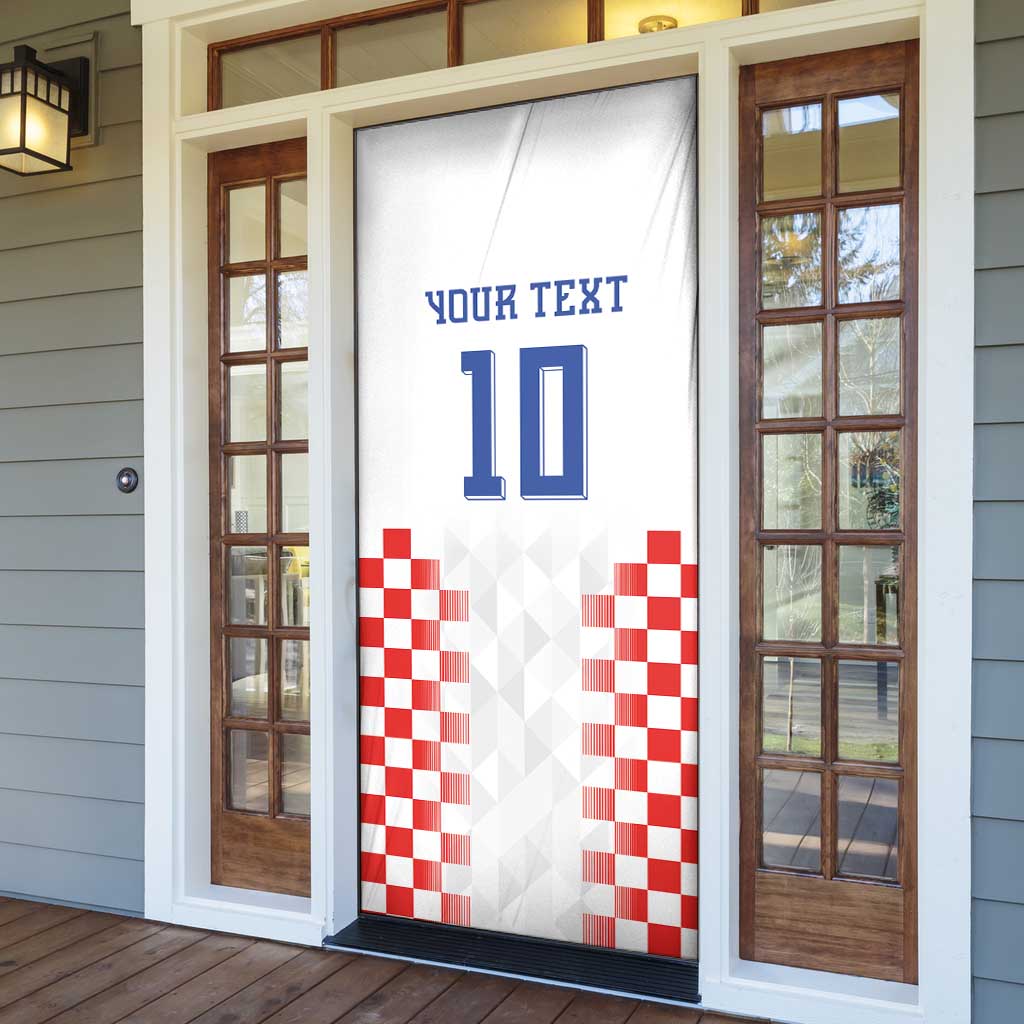 Custom Croatia Football Door Cover Vatreni Glory 2026