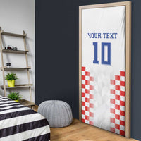 Custom Croatia Football Door Cover Vatreni Glory 2026